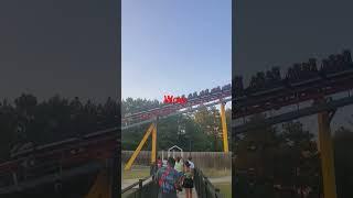 Fly ontop on Roller Coaster.