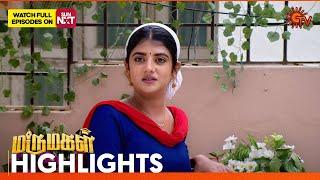 Marumagal - Highlights  27 June 2024  Tamil Serial  Sun TV