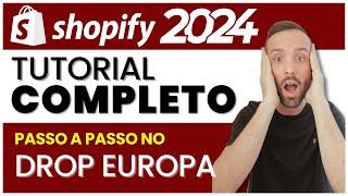 Como Criar Uma Loja de Dropshipping na Shopify em 2024   Tutorial da SHOPIFY passo a passo 2024 