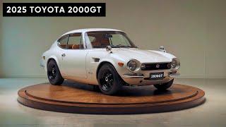 WOW 2025 Toyota 2000GT New Design Revealed