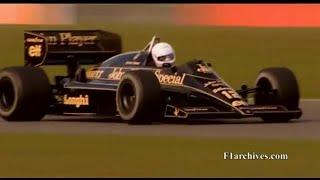 Martin Brundle Drives Ayrton Sennas 1986 Lotus Renault 98T