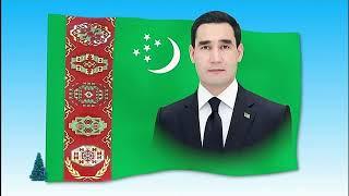 Miras tv Turkmenistan start up and new news ident video of altyn asyrmirasyaslyk 08012023