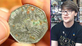 A Filthy Peter Rabbit 50p £250 50p Coin Hunt #32 Book 6