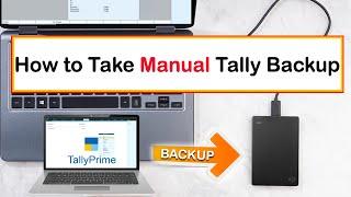 Manual Tally Backup  Keep Your Data In Safe.