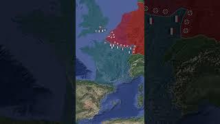 Fall of France WW2 *REANIMATED* #shorts #animation #map