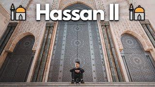 The Second LARGEST MOSQUE In AFRICA Hassan II  Exploring CasablancaMorocco