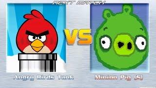 Death Battle Angry Bird Tank Vs Minion Pig S