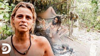 Una pareja tiene una gran pelea  Supervivencia al desnudo Brasil  Discovery Latinoamérica