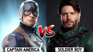 Captain America Vs Soldier Boy Fight Comparison  BNN Review