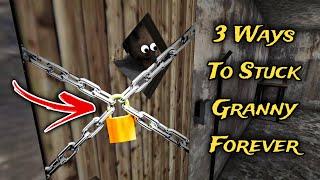 3 new ways to keep granny imprisoned  Granny The  New Update v1.8.1