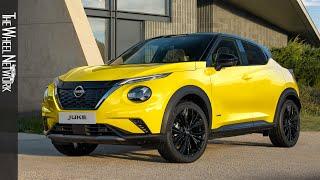 2024 Nissan Juke N-Sport  Iconic Yellow  Driving Interior Exterior