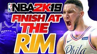 NBA 2K19 Tips How to Finish at the Rim