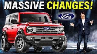 Ford CEO Announces ALL NEW 2025 Ford Bronco & SHOCKS Everyone