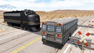 Train Accidents #1 - BeamNG DRIVE  SmashChan