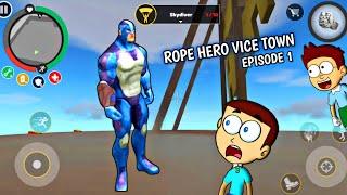 First Time Playing Rope Hero  Vice Town  Shiva and Kanzo Gameplay