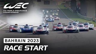 Race Start and First Minutes I 2023 8 Hours of Bahrain I FIA WEC