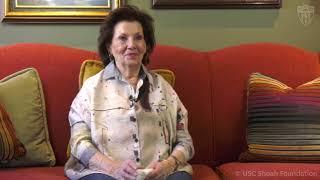 Holocaust Survivor  Sonia Langburt  USC Shoah Foundation