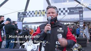 Michael Andretti a car made of cake and a grand opening at ilani