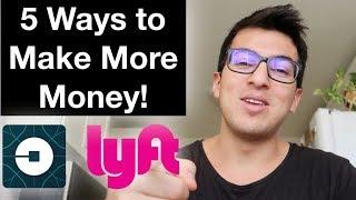 5 Easy Ways to Make More Money as a LyftUber Driver