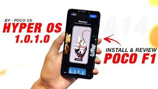 POCO F1 - HYPER OS 1.0.1.0 By Poco OS - Android 14  New Features  Install & Full Detailed Review