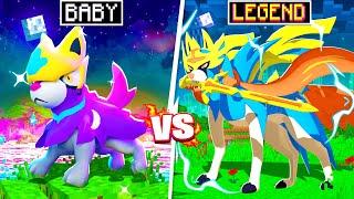 BABY LEGENDARY Vs LEGENDARY POKEMON in Minecraft PIXELMON