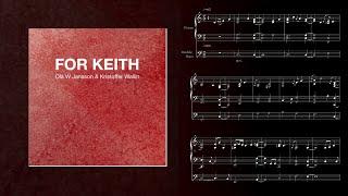 For Keith - Ola W Jansson & Kristoffer Wallin Piano and bass Transcription