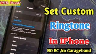 Set custom ringtones in any iphone without Pc and garage band.  #laddidhiman 