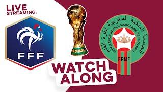 FRANCE VS MOROCCO LIVE SEMI-FINAL QATAR WORLD CUP 2022 WATCH ALONG