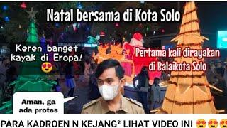 Pertama Dalam Sejarah Bangsa Perayaan Natal Pertama Di Balai Kota Solo