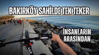 Bakırköy Sahilde Tek Teker