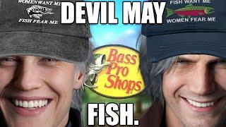 dante and vergil have a fishing contest