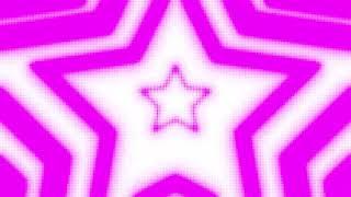 White and Purple Y2k Neon LED Lights Star Background  1 Hour Looped HD