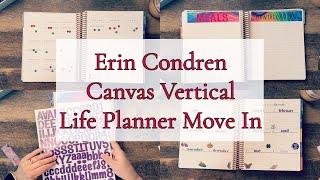 2024-2025 ERIN CONDREN LIFE PLANNER MOVE IN  CRAZY HOT MESS