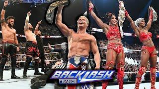 WWE BACKLASH FRANCE 2024  Review HDP en Español