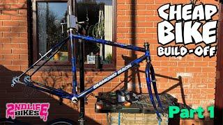 Cheap Bike Build Off - Diamondback Traverse Restoration -  parts bin Commuter bike build vintage MTB