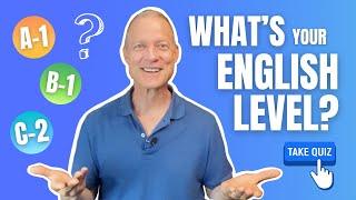 Free English level test. Discover how good your English is with these questions