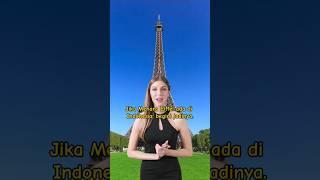 Beginilah jika Menara Eiffel ada di Indonesia #shorts #viral #info #indonesia #eiffeltower