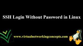 SSH Login Without Password in Linux