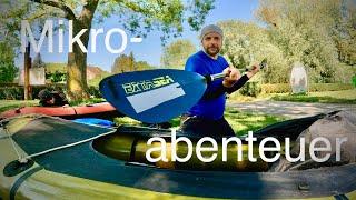 ABENTEUER TOUR  mit dem neuen Paddel - Packraft Moder Anfibio Rebel 2k