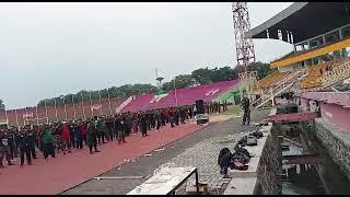 persiapan menyambut satu abad NU di GOR Sidoarjo Jawa timur di Indonesia