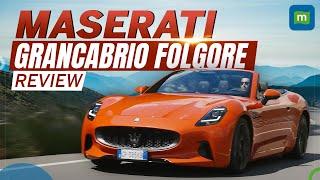 2024 Maserati GranCabrio Folgore Review Electric Open-Top Cruising At Its Best