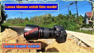 lensa bokeh paling super canon ef 135 f2