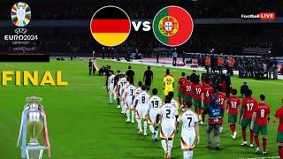 Germany vs Portugal - Final UEFA Euro 2024  Full Match All Goals  Ronaldo vs GER  PES Realistic