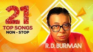 R.D. Burman  21 Top Songs Non - Stop  Piya Tu Ab To Aaja   Dum Maro Dum  Are Jane Kaise Kab