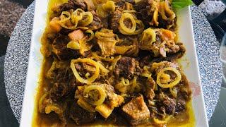 طرز تهیه دوپیازه مخصوص و اصیل افغانی Afghan Do peyaza recipes