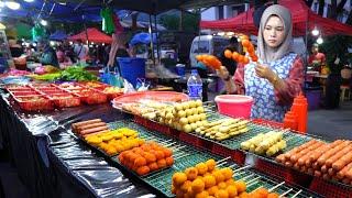 Penang Night Market Street Food Tour  Sungai Dua Pasar Malam  Gelugor Pulau Pinang Street Food