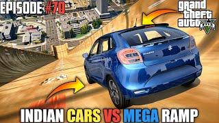 INDIAN CARS VS MEGA RAMP BALENO NEXON i20 INNOVA NEW THARVENUE TIGOR OMNI - FULL CRASH TEST