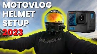 MOTOVLOG SETUP FOR 2023 - GOPRO HERO 11 BLACK - 2 Camera Angles