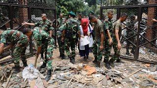 Daylight shows destruction in Bangladesh day after Hasina flees  REUTERS