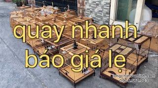 LỒNG CHÀO MÀO - BÁO GIÁ NHANH NHỮNG MẪU LỒNG CHÀO MÀO MỚI NĂM 2023 - LỒNG CHIM VŨ MINH